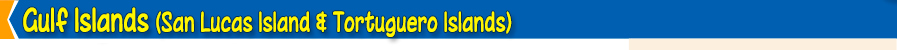 GULF ISLANDS (SAN LUCAS ISLAND AND TORTUGUERO ISLANDS TOUR)