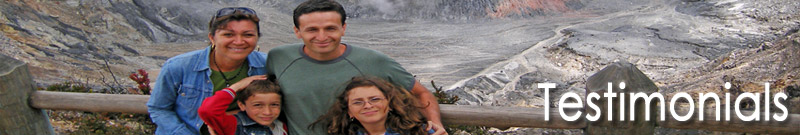 Azul Travel Costa Rica - Testimonials !!! 
