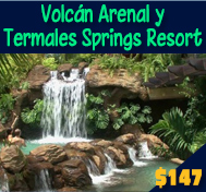 VOLCAN ARENAL Y TERMALES SPRINGS RESORT TOURS