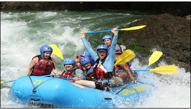 PACUARE WHITE WATER RAFTING CLASS 3 - 4 