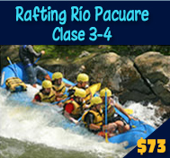 Rafting Río Pacuare Clase 3-4